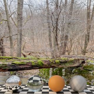 HDR Panorama 360° of Background Nature